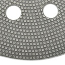 6" Thin Electroplated Dry Pad for Orbital Sanders, 120 Grit