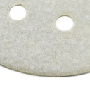 6" Thin Electroplated Dry Pad for Orbital Sanders, 400 Grit