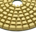 Premium Wet Polishing Pad, 5" 400 Grit - 6mm
