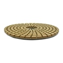 4" Diamond Wet Polishing Pad, 3mm Thick 800 Grit