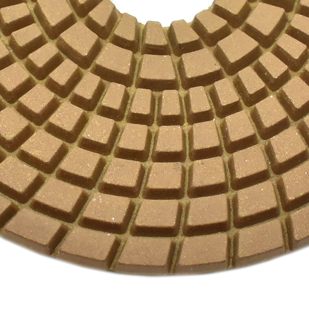 4" Diamond Wet Polishing Pad, 3mm Thick 400 Grit