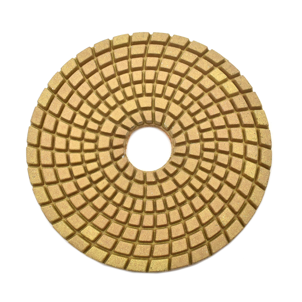 4" Diamond Wet Polishing Pad, 3mm Thick 100 Grit
