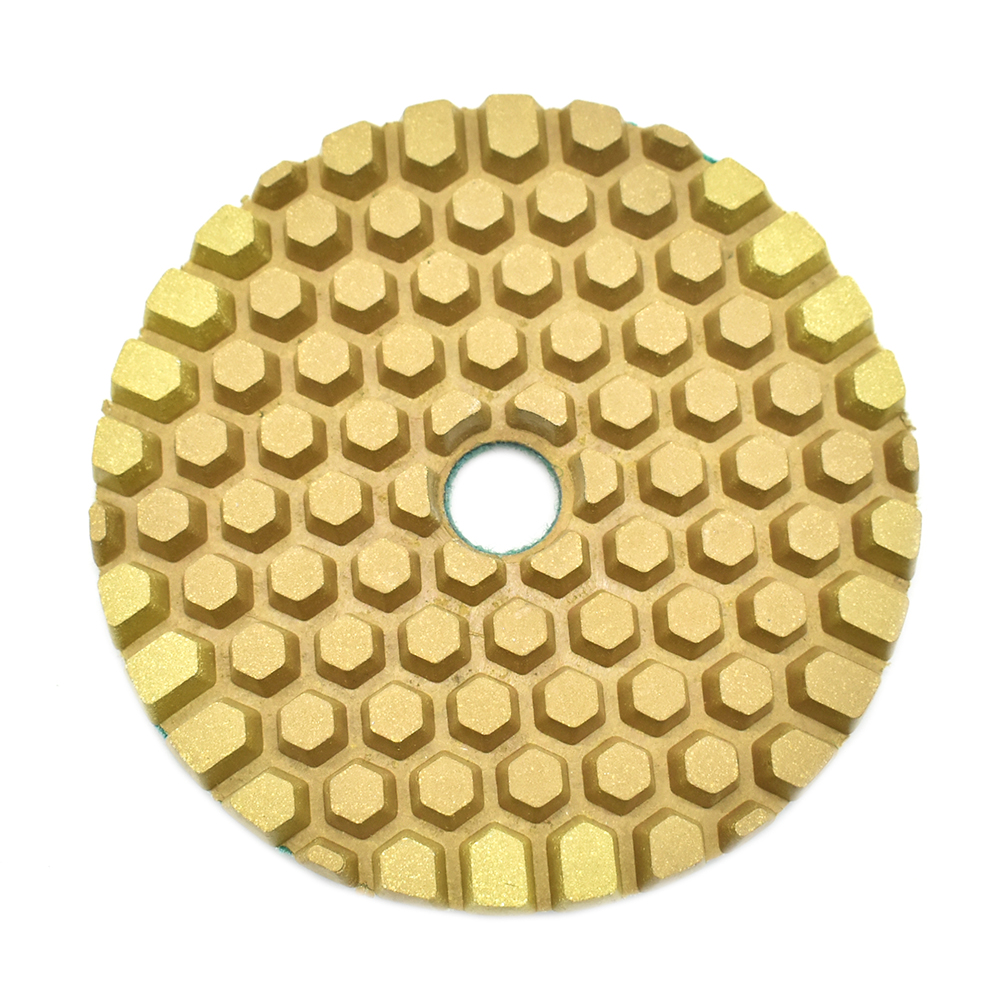 4" Dry Concrete Polishing  DHEX Pad, 6mm - 400 Grit
