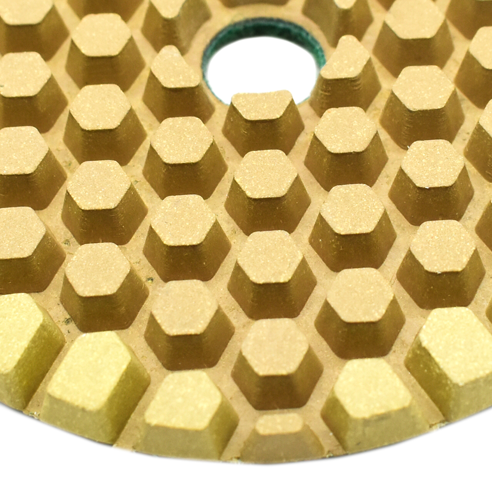 4" Dry Concrete Polishing  DHEX Pad, 6mm - 400 Grit
