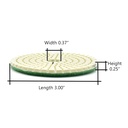 Resin Diamond Polishing Pad,  3" 400 Grit