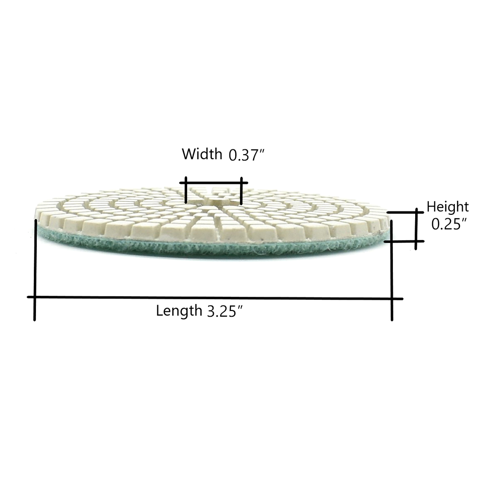 Resin Diamond Polishing Pad,  3" 3000 Grit