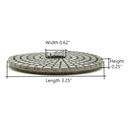 3" White Buffing Polishing Pad

