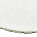 4" White Buffing Polishing Pad