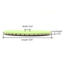 Resin Diamond Polishing Pad,  4" 1500 Grit
