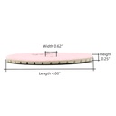 Resin Diamond Polishing Pad,  4" 3000 Grit