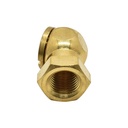 1/4" FPT Angle Ball Foot Chuck