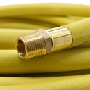 1/2" 50 ft Yellow Rhino Rubber Hose WP 300 PSI (1/2" NPT)