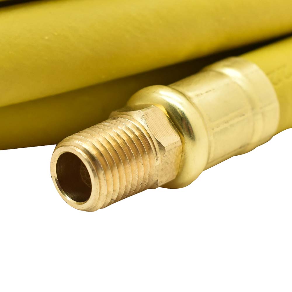 1/2" 100 ft Yellow Rhino Rubber Hose WP 300 PSI (1/2" NPT)