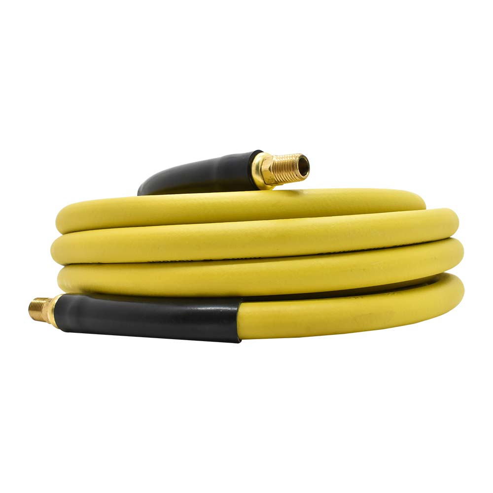 1/2" 25 ft Yellow Rhino Rubber Hose WP 300 PSI (1/2" NPT)