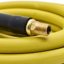 3/8" 25 ft Yellow Rhino Rubber Hose WP 300 PSI (1/4" NPT)