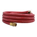 1/2" 25 ft Red Rhino Rubber Hose WP 300 PSI (1/2" NPT)