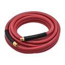 1/4" 25ft Red Rhino Rubber Hose WP 300 PSI (1/4" NPT)