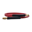 1/4" 12 ft Red Rhino Rubber Hose WP 300 PSI (1/4" NPT)