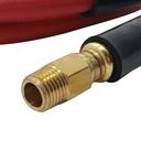 1/4"  6 ft Red Rhino Rubber Hose WP 300 PSI (1/4" NPT)