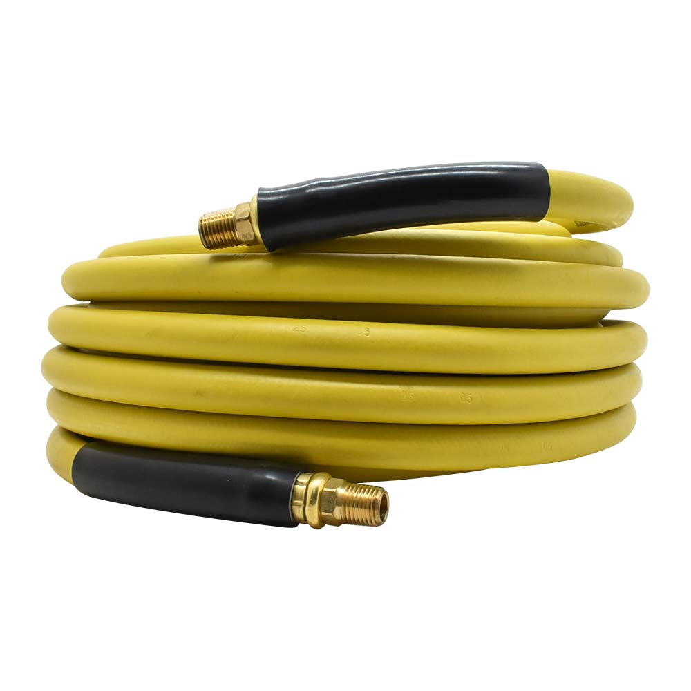 1/4" 100 ft Yellow Rhino Rubber Hose WP 300 PSI (1/4" NPT)