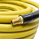 1/4" 50 ft Yellow Rhino Rubber Hose WP 300 PSI (1/4" NPT)