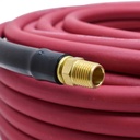 1/4" 100 ft Red Rhino Rubber Hose WP 300 PSI (1/4" NPT)
