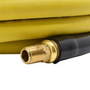 1/4" 25 ft Yellow Rhino Rubber Hose WP 300 PSI (1/4" NPT)