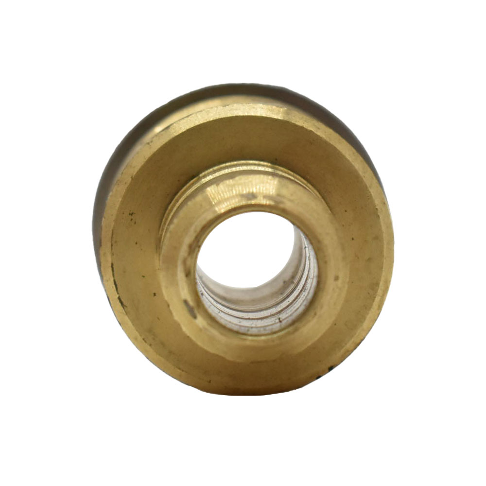 3/8” Pressure Washer Quick Coupler Gauge Brass Fitting With Stainless Steel Collar