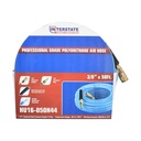 3/8" 50 ft light blue PU hose Kit with 1/4" Steel coupler and plug