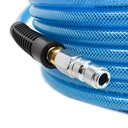3/8" 100 ft light blue PU hose Kit with 3/8" Auto  coupler and plug