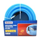 3/8" 100 ft light blue PU hose Kit with 3/8" Auto  coupler and plug