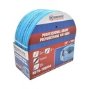 3/8" 100 ft light blue PU hose Kit with 3/8" Auto  coupler and plug