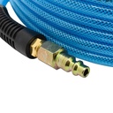 1/4" 50 ft light blue PU hose Kit with 1/4" Steel coupler and plug