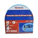 1/4" 25 ft light blue PU hose Kit with 1/4" Steel coupler and plug
