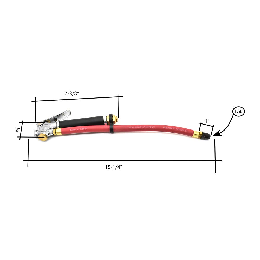 Tire Inflator TF5000 with Straight-in Tapered Chuck T46