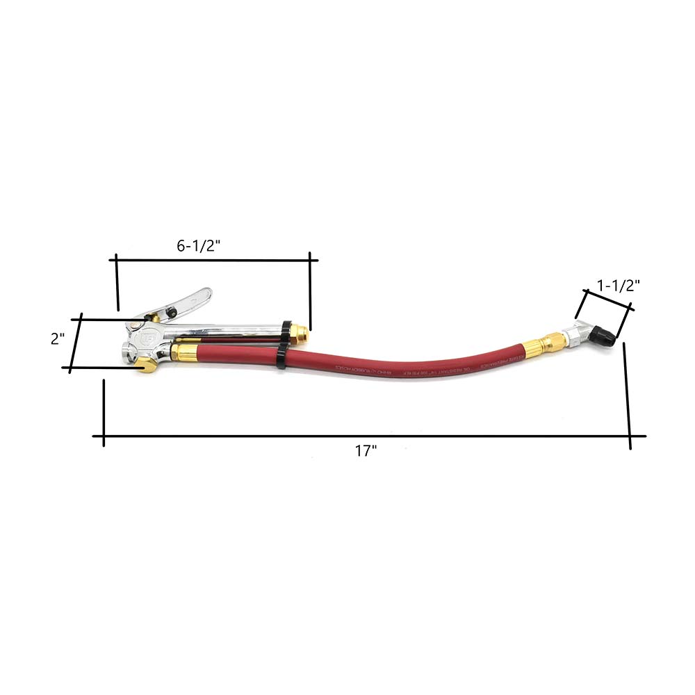 Tire Inflator TF3000 with Angled Tapered Chuck T35