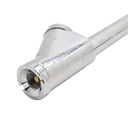 T5000 Inflator with straight in dual foot 6" Ext T08