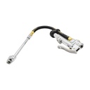 Tire Inflator TF9000 with Dual Foot 11" Truck chuck T37L Steel Braided Whip