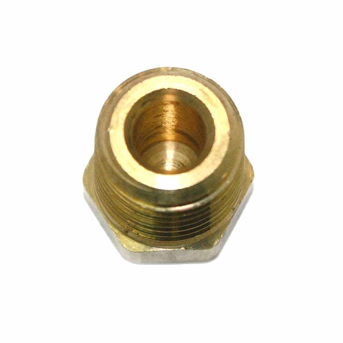 1/4" MPT Brass Hex Plug - 100 Pack Bulk - W02