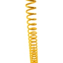 1/4" 50 ft long w/1/4" NPT Solid Fittings, Recoil Yellow PU Hose (HR54-050)