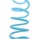 3/8" 10 ft w/1/4" NPT non -swivel Fittings, Braided Clear-Blue Recoil PU Hose (HR26-010A)