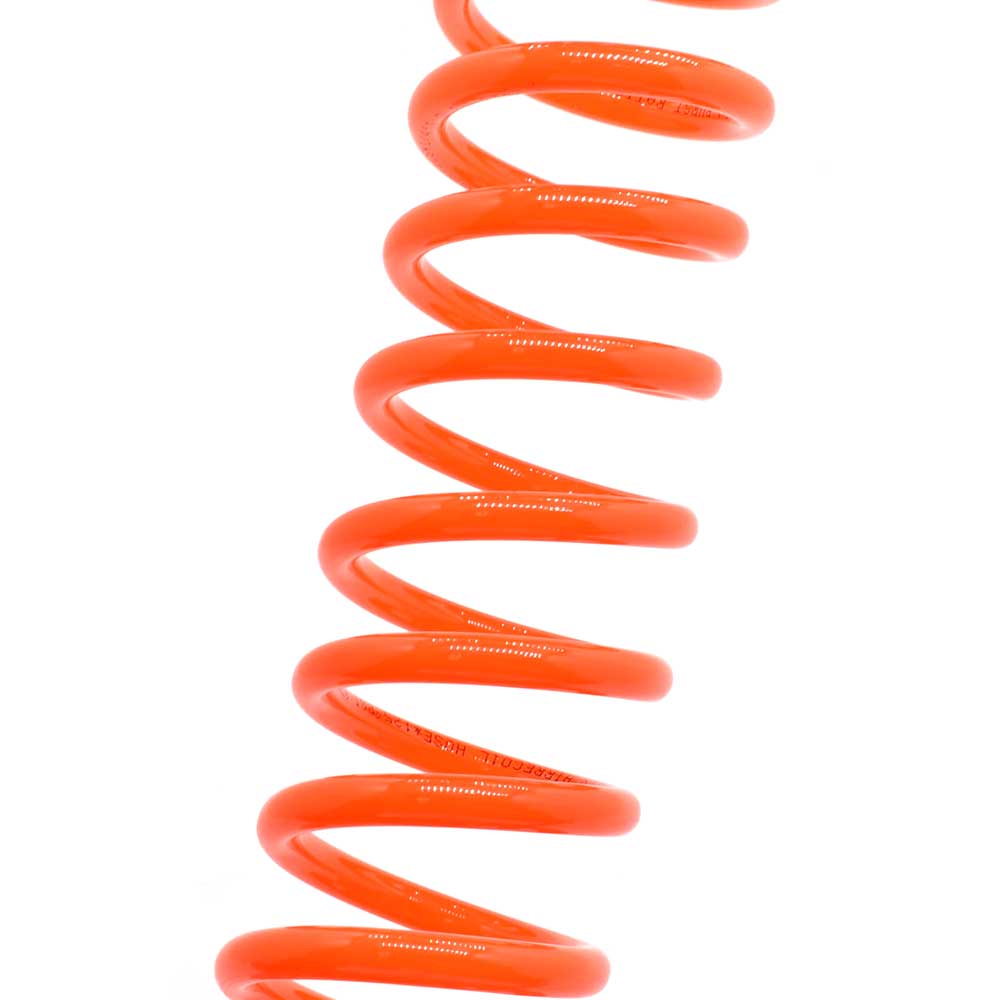 1/4" 30 ft long w/1/4" NPT Swivel Fittings, Recoil Orange PU Hose