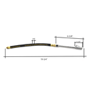 12" Whipend w/T08L 11" Long Chuck - Steel Braided