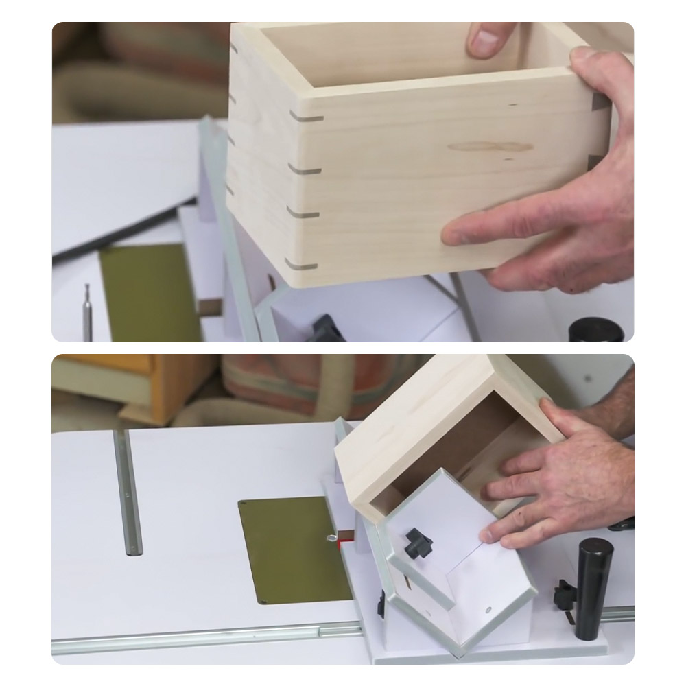 Router Table Spline Sled