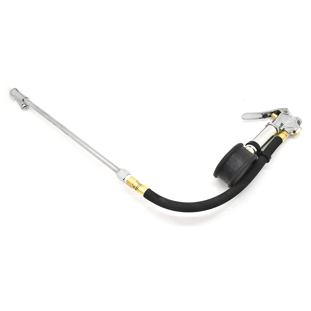Tire Inflator TF7000 with Straight-in Dual foot 6" Truck Chuck T08 Steel Braided Whip