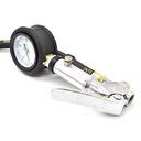 Tire Inflator TF7000 with Straight-in Dual foot 6" Truck Chuck T08 Steel Braided Whip