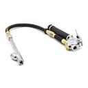 T5000 Inflator with straight in dual foot 6" Ext T08 - Steel Braided