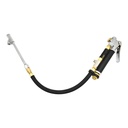 T5000 Inflator with straight in dual foot 6" Ext T08 - Steel Braided