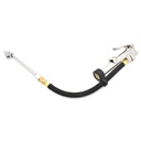 Tire Inflator TF9000 with Dual Foot 6" Truck chuck T37 Steel Braided Whip