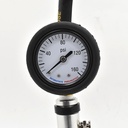 Tire Inflator TF7000 with Dual Foot 11" Truck chuck T37L Steel Braided Whip